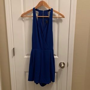 Express Royal Blue Romper